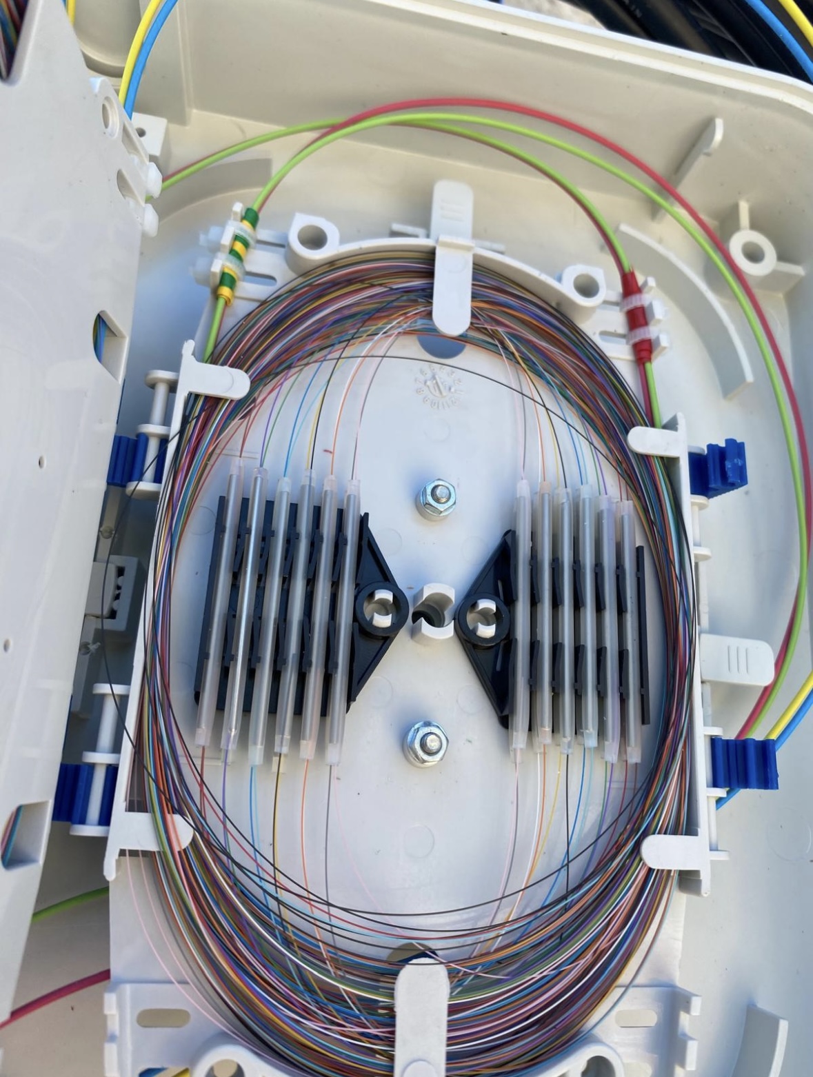 Glasfaserinstallation